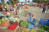 Khajuraho village - the market